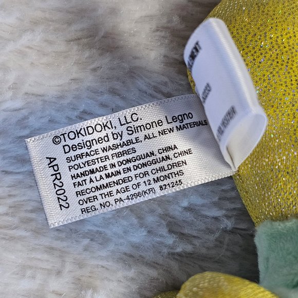 Tokidoki Mermicorno Series 5 Sea Green Turtle Collectible Keychain Clip-On - Picture 3 of 4